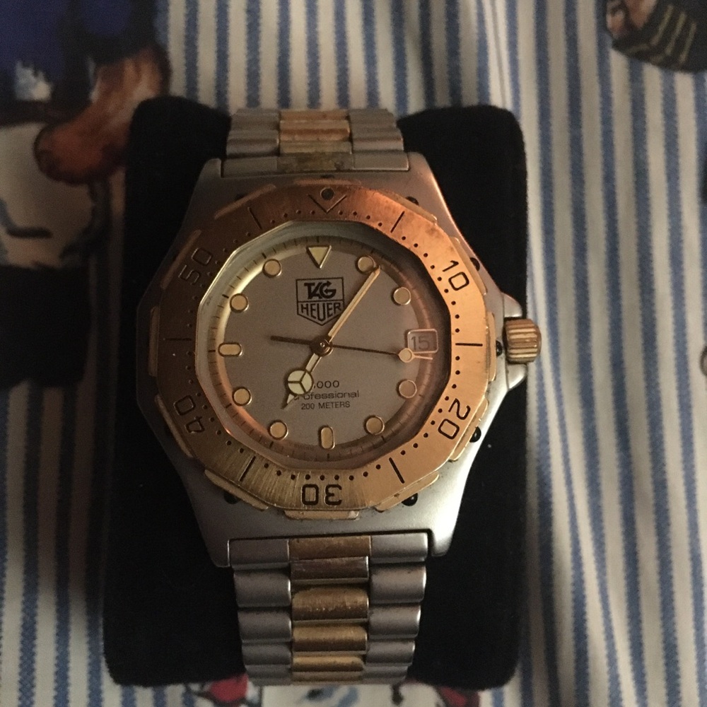 Men’s 40-41mm tag heuer watch